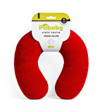 Peluş U Tipi Boyun Yastığı Yumuşak ve Ergonomik Seyahat Konforu