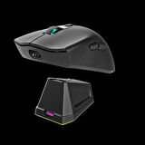 Rgb Oyuncu Mouse Bluetooth Bağlandı 2,4G Usb Bağlantı Şarj Standlı Siyah Jedel WD139