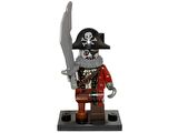 Lego Minifigür 71010 - Seri 14 Monsters - Zombie Pirate