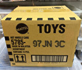 Hot Wheels Kısa Karton 72'li Kutu 5785-97JN3C