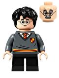 Lego Minifigür Harry Potter, Gryffindor Sweater with Crest, Black Short Legs
