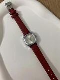 Retro Minimal İnce Deri Kordon Kadın Kol Saati