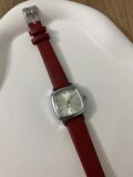 Retro Minimal İnce Deri Kordon Kadın Kol Saati