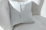 Beyaz Dokuma Kırlent Kılıfı 40cm