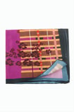 Çiçek Desenli Zr Şifon Fular 50*50 cm