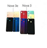 Gmr Huawei Nova 3 PAR-LX1 PAR-LX9 Arka Pil Batarya Kapağı Mavi