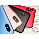 Gmr Xiaomi Redmi Note 6 Pro Kasa Arka Pil Batarya Kapağı (Yan Tuşlar) kirmizi