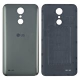 Gmr Lg K10 2017 Arka pil  Batarya Kapağı  gri