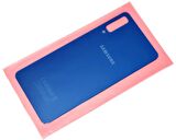 Gmr Samsung Galaxy A7 A750 Arka Pil Batarya Kapağı Cam Mavi