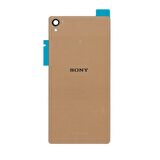 Gmr Sony Xperia Z3 D6603 Arka Pil Batarya Kapağı Gold