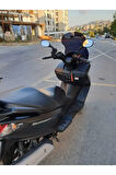 Suzuki Burgman 125 200 Siperlik Ön Cam 2002 2012 Model 54cm siyah Renkli 4mm