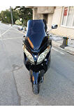 Suzuki Burgman 400 K7 Siperlik Ön Cam 2007 2015 Model 70cm Siyah Renkli 4mm