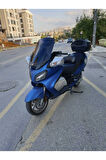 Suzuki Burgman 650 Siperlik Ön Cam 2005 2018 Model 65cm Siyah Renkli 4mm ORTA BOYLU CAM