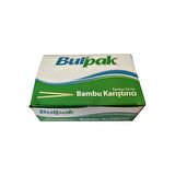 Burpak Tahta Ahşap Bambu Çay Kahve Karıştırıcı Çubuk Kaşık - 11 Cm. - 400 Adetlik 10 Paket