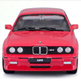Bburago 1:24 – 1988 BMW 3 Series M3 (E30) – Kırmızı