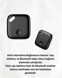 iOS Uyumlu Smart Tag | Uzun Pil Ömrü | Bul Uygulaması ile Entegre Akıllı Takip Cihazı