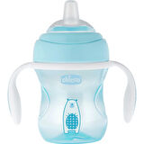 Chicco Yumuşak Uçlu Geçiş Bardağı 4 Ay+ 200 ml Erkek