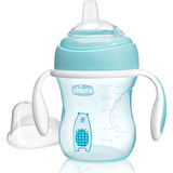Chicco Yumuşak Uçlu Geçiş Bardağı 4 Ay+ 200 ml Erkek