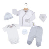 Ciccim Baby 4330 Zıbın Takım Gri