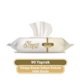 Sleepy Beyaz Sabun Kokulu Islak Havlu Mendil 90 Adet