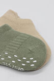 Bistyle 2'li Sneakers Kaymaz Colours Penye Çorap Bs20104 Nil Bej