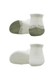 Bistyle 2'li Penye Sneakers Çorap Bs20105 Nil Ekru