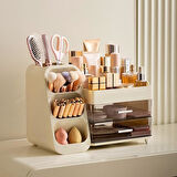 Büyük Kapasiteli Çekmeceli Makyaj Düzenleyici