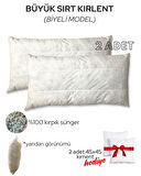 2Li BÜYÜK SIRT KIRLENT İÇ DOLGU - 90x60 cm - KOLTUK SIRT KIRLENTİ MİNDER BİYELİ MODEL