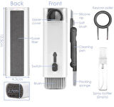 Çok Fonksiyonlu 7 Parça Klavye Ekran Kulaklık Temizleme Kiti