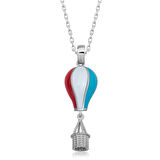 925 Ayar Gümüş Kapadokya Balon Kadın Gümüş Kolye