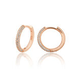 Gümüş Halka Küpe