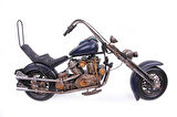 Metal Motosiklet Biblo Dekoratif Hediyelik