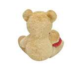 Kalpli Ayı 15 cm Pelüş Ayı Sevgiliye Hediye