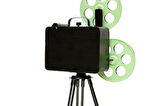 Ayaklı Kamera Tripod Model Vintage Dekoratif Hediyelik