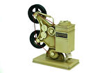Dekoratif Metal Sinemaskop Biblo Vintage Ev Ofis Hediyelik