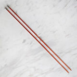 Loren Crafts 2,5 mm 25 cm Kırmızı Metal Çocuk Şişi
