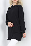 Buyers Butik İnterlok Tunik Siyah - 12611.1567.
