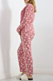 Buyers Butik Peluş Polar Pijama Takımı Pudra - 19178.1050.