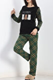 Buyers Butik Polar Pijama Takımı Siyah - 19215.1048.