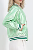 Buyers Butik Varak Bomber Ceket Yeşil - 2614.1367.
