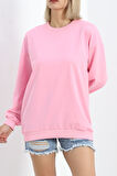 Buyers Butik Bisiklet Yaka Sweat Pembe - 3042.275.