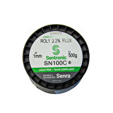 Sentronic SN100C Kurşunsuz Lehim Teli - 1mm, 500g