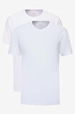 2'li Paket Slim Fit Dar Kesim Pamuklu Basic Tişört
