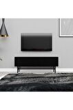 Mezza 4000 FELIX 138 CM (METAL AYAKLI) TV ÜNİTESİ SİYAH