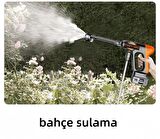 Kraft Hart Çift Akülü Şarjlı Yüksek Basınçlı Oto Araba Bahçe Yıkama Sulama ve Temizleme Tabancası Makinesi