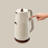 Homend Vintage Royaltea 1734H Çay Makinesi Bej