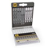 CAT DA06901 10 Parça Profesyonel Metal/Ahşap Hassas/Kaba Kesim Dekupaj Testere Ucu