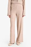 DeFacto Wide Leg Esnek Belli Geniş Paça Bürümcük Pantolon F0057AX25SPBG210