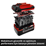 Original Einhell 5.2 Ah Plus Akü Power X-Change (Li-Ion Akü, 18 V, 5.2 Ah, Tüm Power X-Change cihazları ile uyumlu) - 4511437