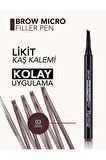 Flormar Brow Micro Filler Tarayıcı Keçe Uçlu Kaş Kalemi